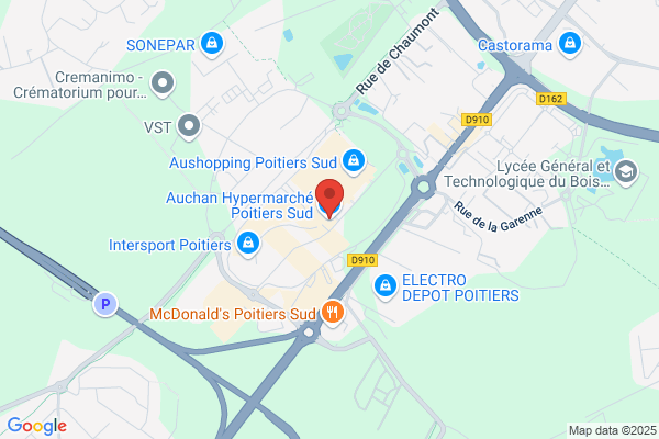 Auchan Piéton Poitiers Notre Dame