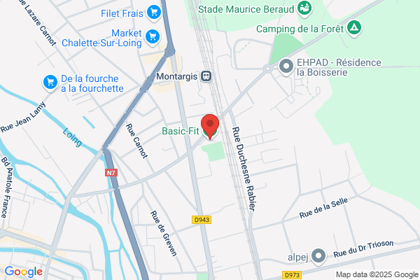 Basic-Fit Montargis Avenue Louis Chautemps