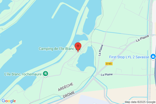 Camping de l'île blanc