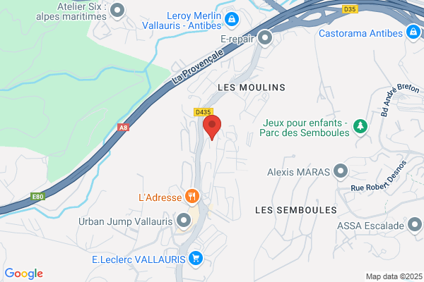 CEMEX Matériaux, unité de production béton de Vallauris