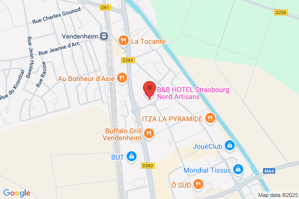 B&B HOTEL Strasbourg Nord Artisans