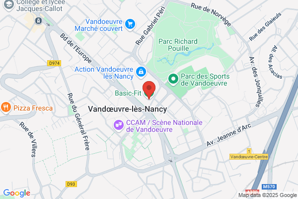 Basic-Fit Vandoeuvre-les-Nancy Boulevard de l’Europe