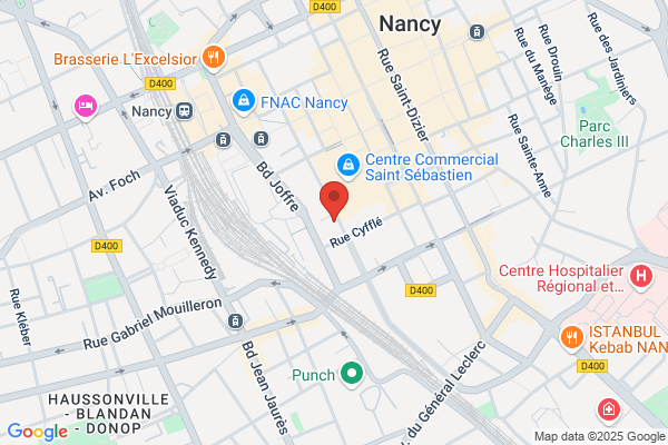 Budget Location Voiture - Gare Nancy