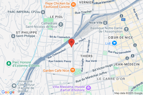 Caisse Epargne Cote Azur Agence Gambetta France