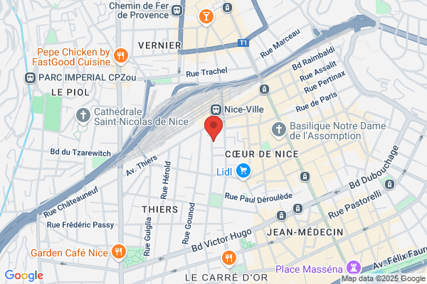 Alamo Rent A Car - Gare de Nice-Ville
