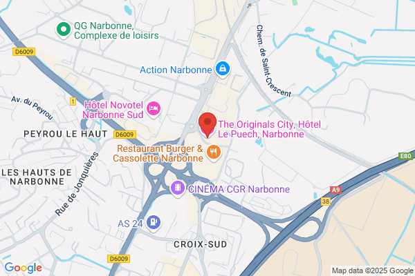 The Originals City, Hôtel Le Puech, Narbonne (Inter-Hotel)