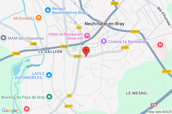 France Pare-Brise NEUFCHATEL EN BRAY