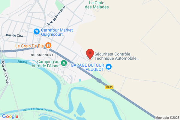 Sécuritest Contrôle Technique Automobile GUIGNICOURT