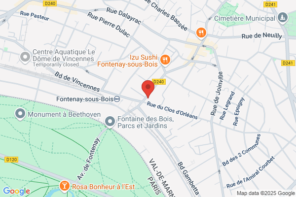 Bnp Paribas Agence De Fontenay Sous Bois gare