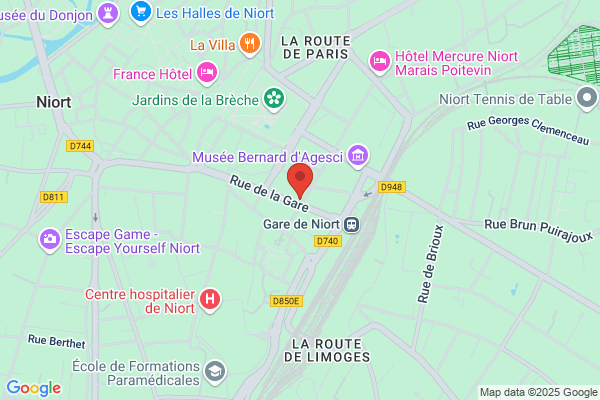 Avis Location Voiture - Gare Niort