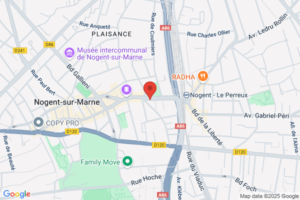 Auchan Piéton Nogent/Marne De Gaulle