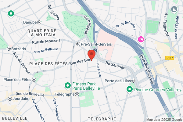 Yespark, location de parking au mois - Station Rue des Bois Paris 19 - Paris