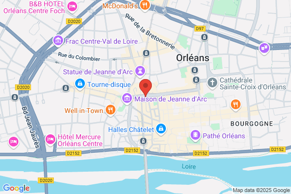 OKAIDI ORLEANS JEANNE D'ARC
