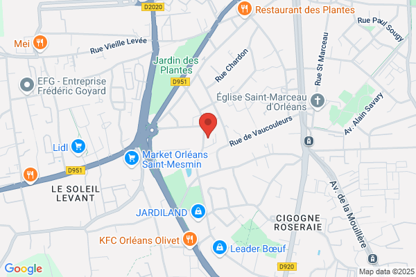 Centre d'Ophtalmologie du Jardin des Plantes à Orléans
