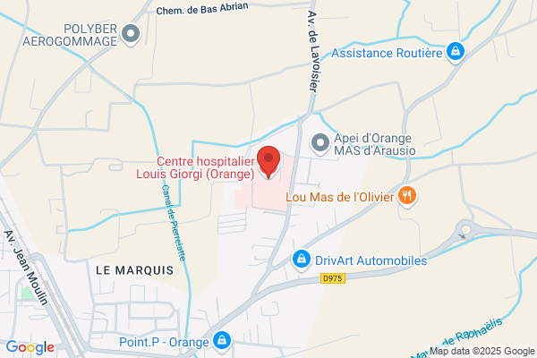 Centre Hospitalier D Orange Louis Giorgi