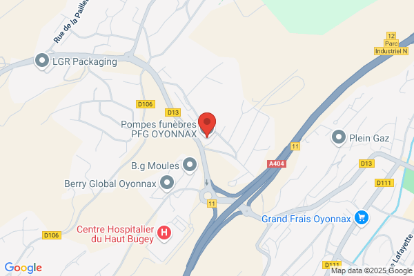 Pompes funèbres PFG OYONNAX