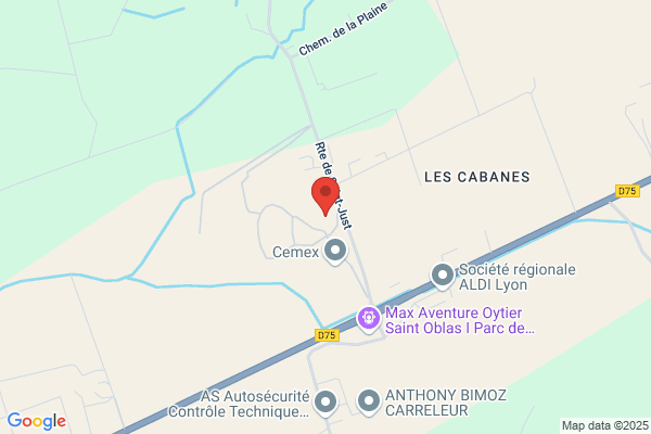 CEMEX Matériaux,  Carrière de Oytier Saint-Oblas (M&CO)