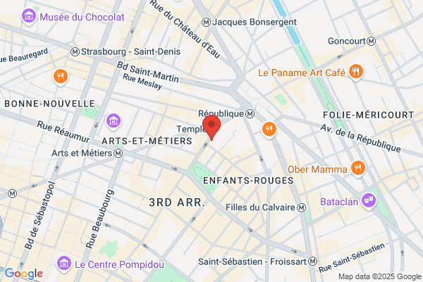 Opticien PARIS TEMPLE Générale d'Optique