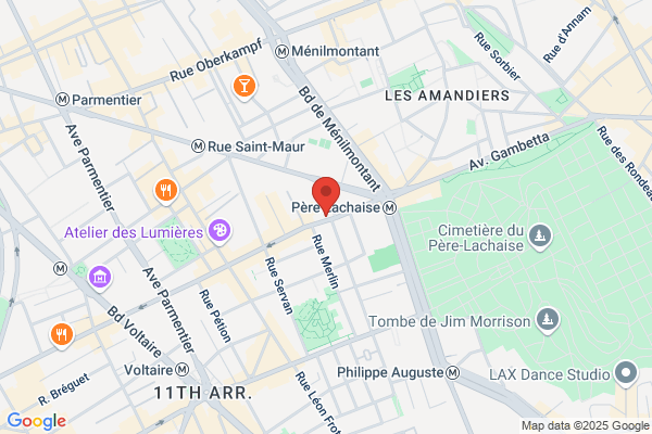 Aux Jardins Du Pere Lachaise