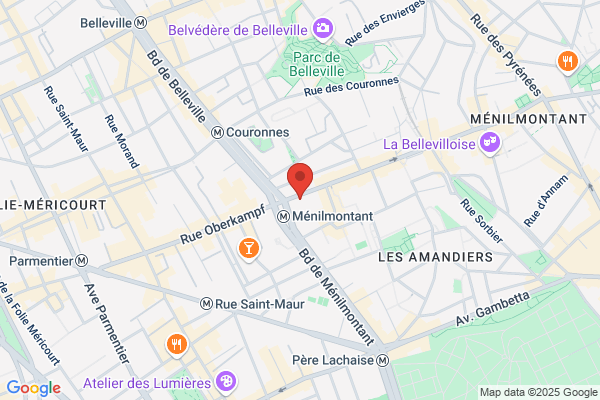 SFR Paris Rue de Menilmontant