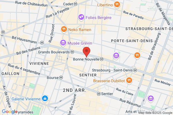 Spaces - Paris, Spaces Bonne Nouvelle