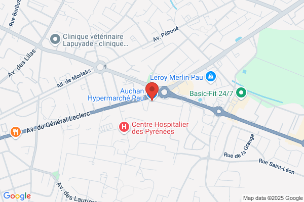 Auchan Piéton Pau 7 Cantons