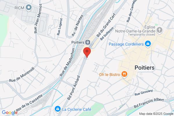 National Car Rental - Gare de Poitiers