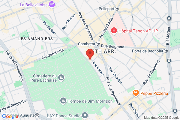 Pompes funèbres PFG PARIS 20 - Avenue du Père Lachaise