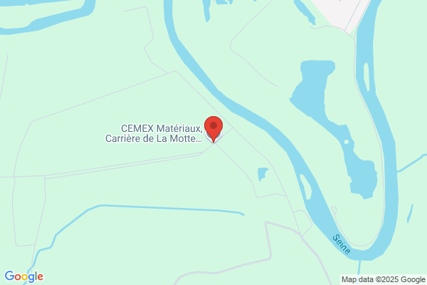 CEMEX Matériaux,  Carrière de Pécy
