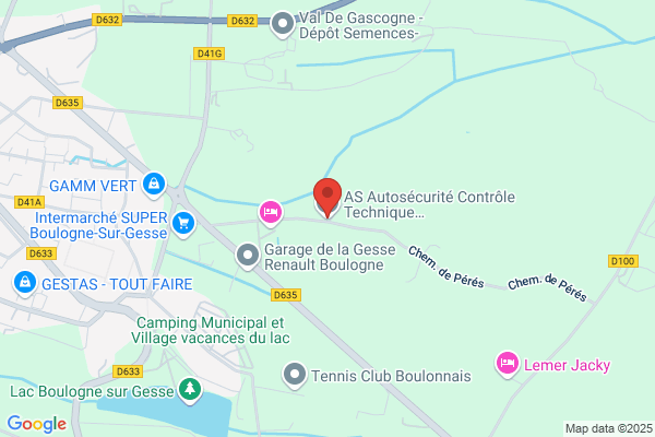 AS Autosécurité Contrôle Technique BOULOGNE SUR GESSE