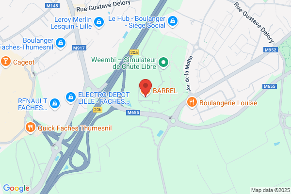EVzen - Lesquin, BARREL Lesquin