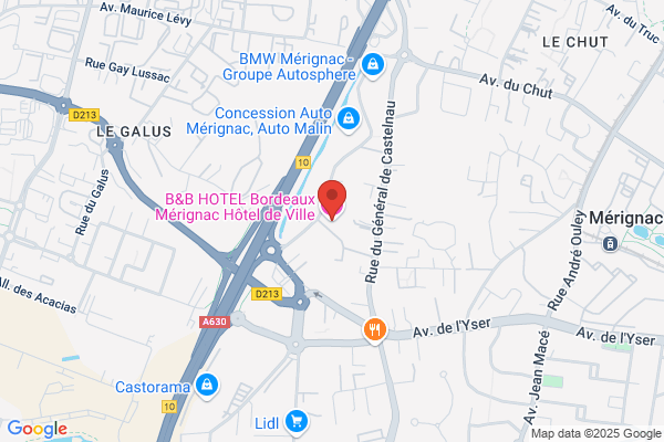 B&B HOTEL Bordeaux Mérignac Hôtel de Ville