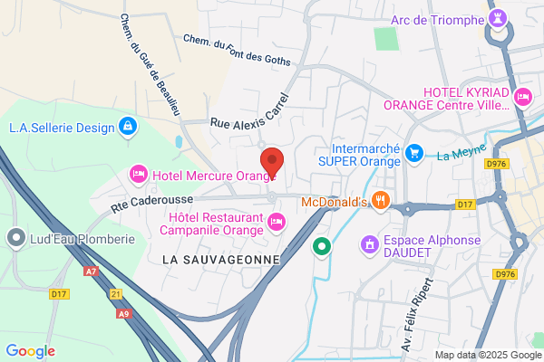 ibis Orange Centre Échangeur A7 A9