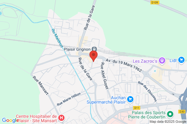 Yespark, location de parking au mois - Gare de Plaisir Grignon - Plaisir
