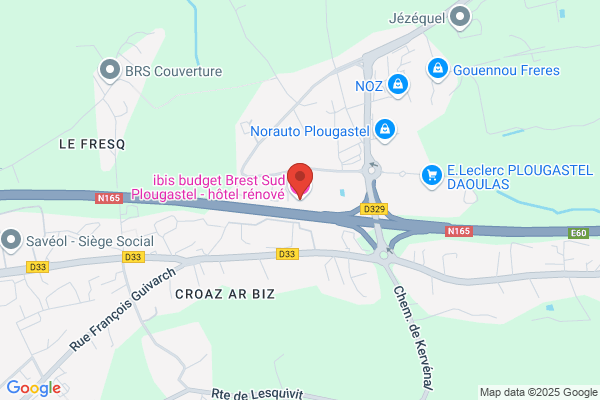 ibis budget Brest Sud Plougastel