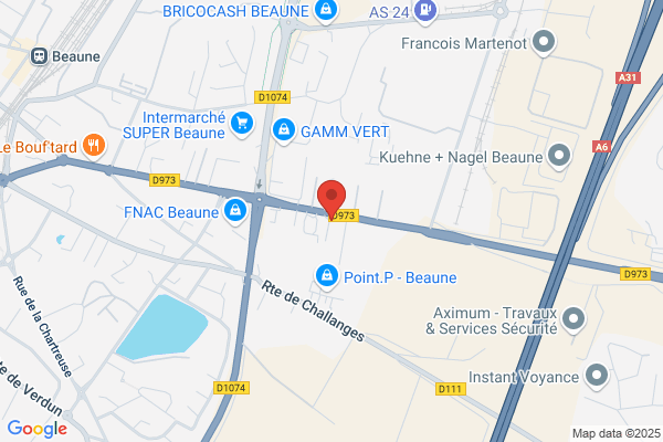 Enterprise Rent-A-Car - Beaune - Fermé - Closed