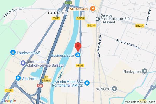CEMEX Matériaux, unité de production béton de Pontcharra – Fermé