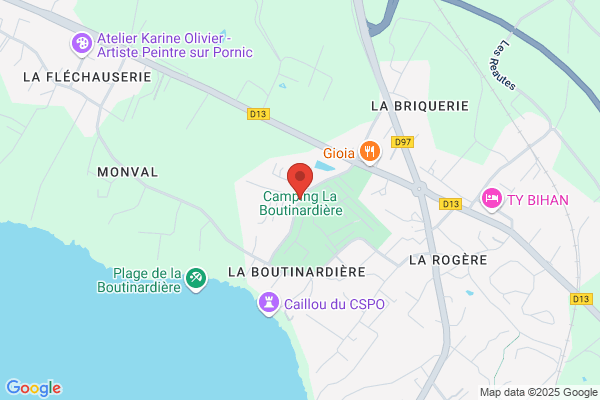 Camping De La Boutinardiere