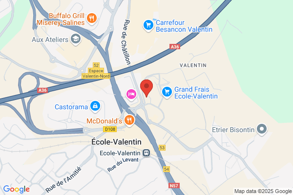 ibis budget Besançon Nord École Valentin
