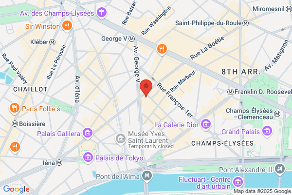 Piaget Boutique Paris - Rue Pierre Charron