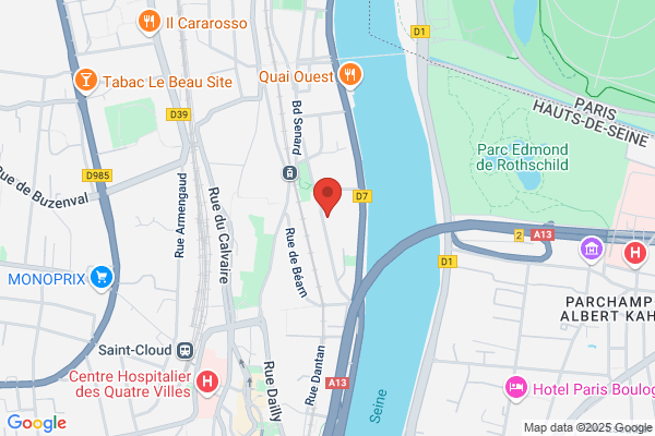 Yespark, location de parking au mois - rue du juin - Parking Saint-Cloud