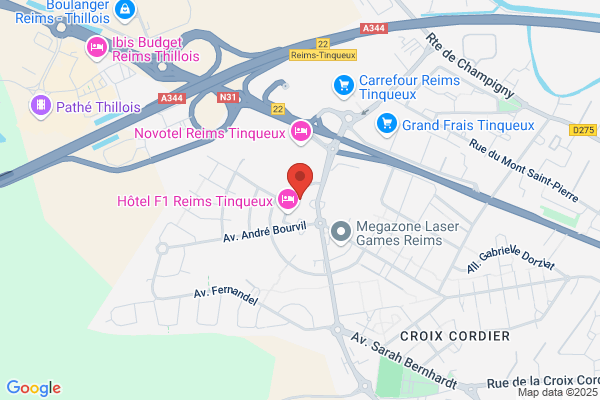 The Originals Boutique, Hotel Qualys Reims-Tinqueux