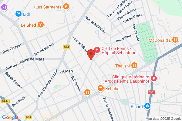 Centre Hospitalier Universitaire De Reims Chu Resid