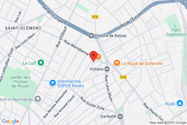 Yespark, location de parking au mois - Trianon/Jardin des Plantes/Léon Blum - Sotteville-lès-Rouen