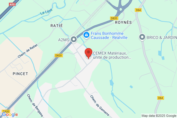 CEMEX Matériaux, unité de production béton de Caussade