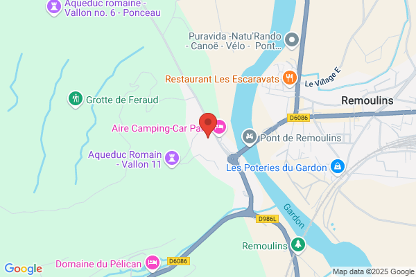 Puravida-Motors: location de mehari et 2cv Pont du Gard