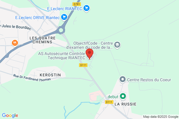 AS Autosécurité Contrôle Technique RIANTEC