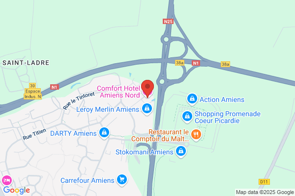 Comfort Hotel Amiens Nord