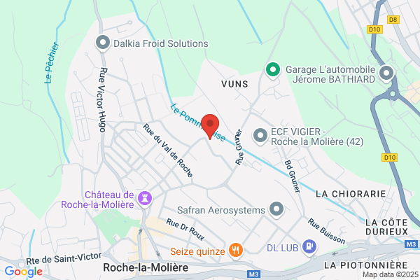 CEMEX Matériaux,  Dépôt de Roche-La-Molière