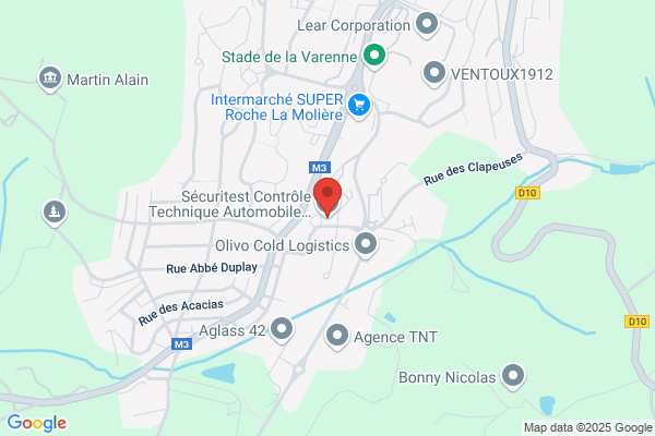 Sécuritest Contrôle Technique Automobile ROCHE LA MOLIERE